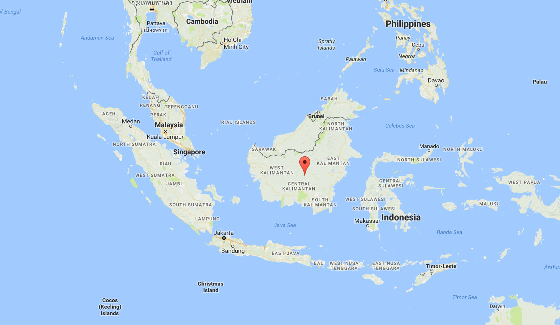 χάρτης ινδονησίας
