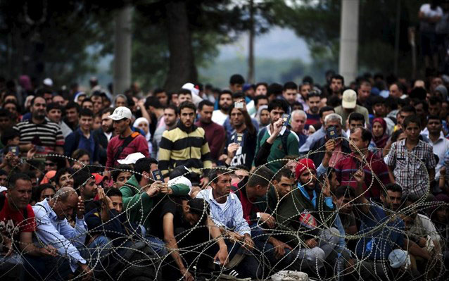 πρόσφυγες σύνορα