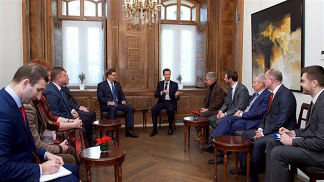 Άσαντ ευρωβουλευτές ρώσοι βουλευτές