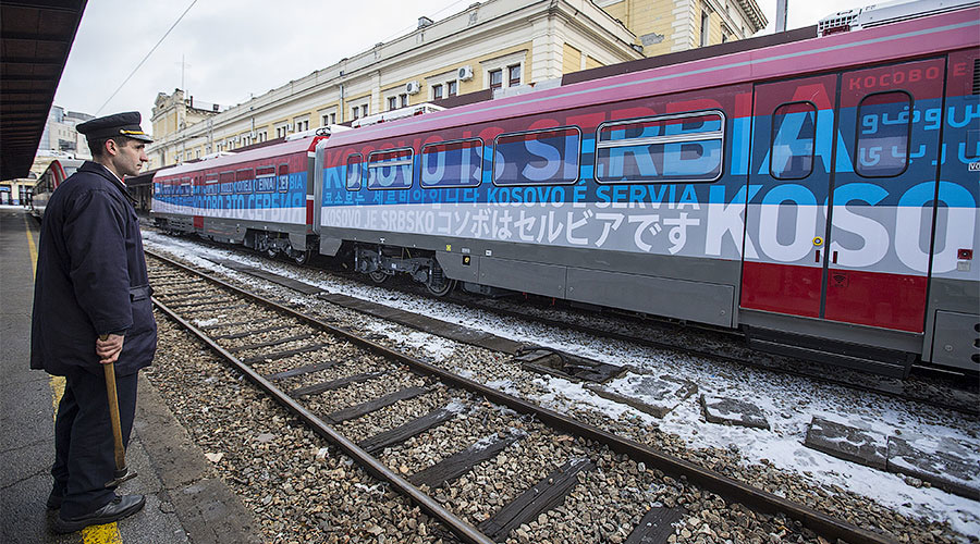 σερβικό φασιστικό τραίνο κόσοβο