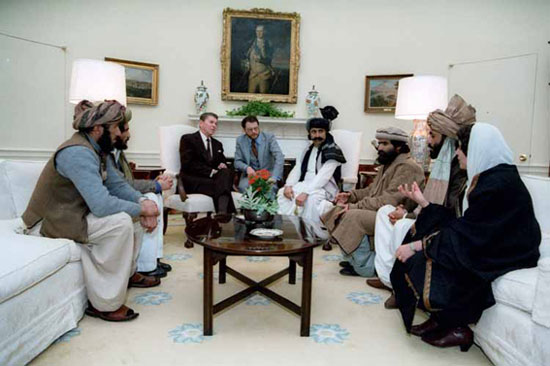 Reagan, Ταλιμπάν, 1985