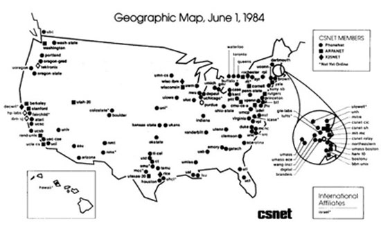 internet map, 1984
